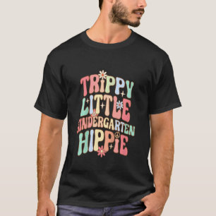 T-shirt Enfants Retro Kindergarten Trippie Little Hippy Ki