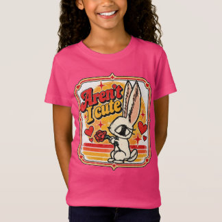T-Shirt Enfants Rose le Lapin