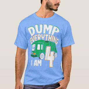 T-shirt Enfants Sauter tout Im 4 - Garçon 4th Birthday Tra