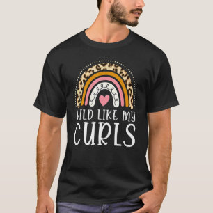 T-shirt Enfants Sauvages Comme Mes Curles Toddler Girl Leo
