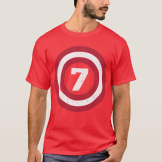 T-shirt Enfants Septième Anniversaire Chemise Garçon Année