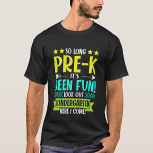 T-shirt Enfants Si Longs Pré K Kindergarten Ici Je Viens G