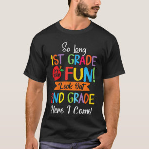 T-shirt Enfants Si Longue 1ère Année 2e, Je Viens Dernier