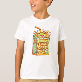 T-Shirt Enfants Smoothie Grenouille Funky