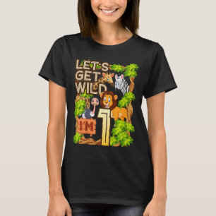 T-shirt Enfants Soyons Sauvages Je suis 1 Safari Animal Zo