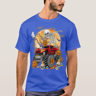 T-shirt Enfants Squelette Monster Camion Lune Candy Toddle