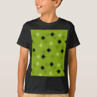 T-shirt Enfants - Starbursts Vert Atomique