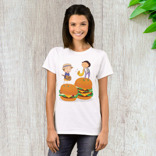 T-shirt Enfants Sur Burgers Food