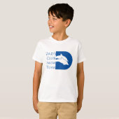 T-shirt Enfants T blanc (Devant entier)