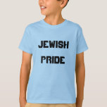 T-SHIRT ENFANTS T CHEMISES - FIERTÉ JUIVE (DEUX CÔTÉS)<br><div class="desc">La chemise pour enfants dit, "JEWISH FIDE" sur le côté avant et le côté arrière est une image pop art colorée et audacieuse du Mogen David. Cette grande chemise est également disponible en 60 styles et couleurs différents et à travers le bouton customisé on peut commander dans les hommes, les...</div>