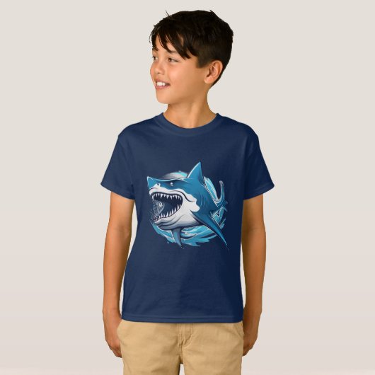T-shirt Enfants Tee Shark (Devant entier)