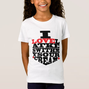 T-Shirt Enfants Tee - shirts Hanoukka "I Love Latkes"