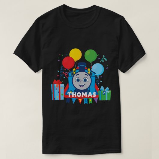 T-shirt Enfants Thomas & Amis - Ballons d'anniversaire (Design devant)