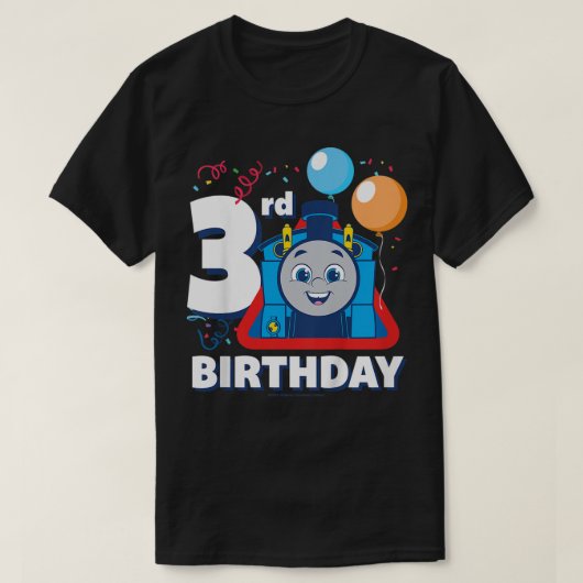 T-shirt Enfants Thomas & Amis - Joyeux 3e anniversaire (Design devant)