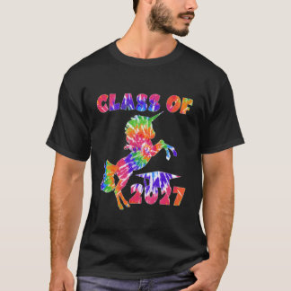 T-shirt Enfants Tie Dye Unicorn Classe de 6e année