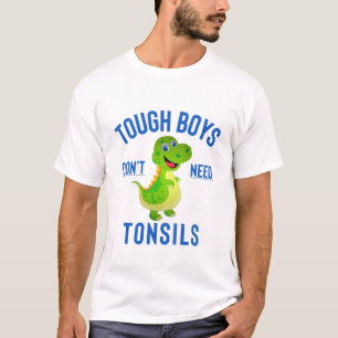 T-shirt Enfants Tonsils Out Cadeau Pour Garçons - Tonsille