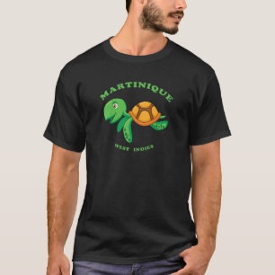 T-shirt Enfants Tortue marine des enfants Martinique Antil