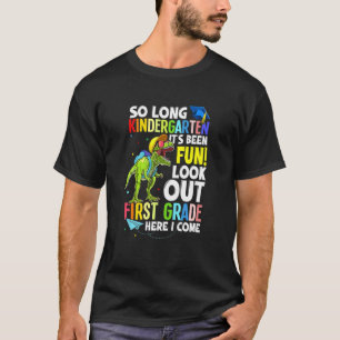 T-shirt Enfants Trex Dinosaur Si Long Maternelle Ici Je Co