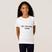 T-shirt enfants vacances été (Devant entier)