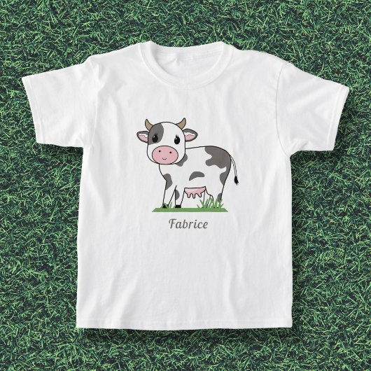T-shirt Enfants Vache mignonne