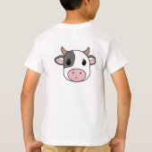T-shirt Enfants Vache mignonne (Dos)