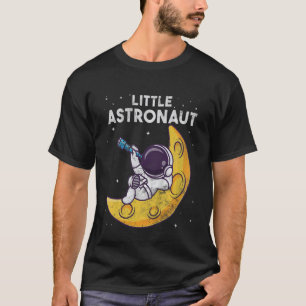 T-shirt Enfants Vintage Futur Petit astronaute Astro graph