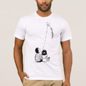 T-shirt Enfants Volant Un Kite Mens (Devant)