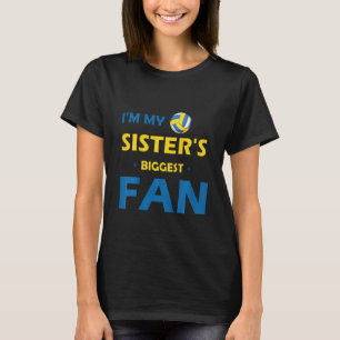 T-shirt Enfants Volley-ball Big Sisters Plus grand fan de
