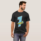 T-shirt Enfants Water Polo 7e anniversaire I'm 7 Children' (Devant entier)