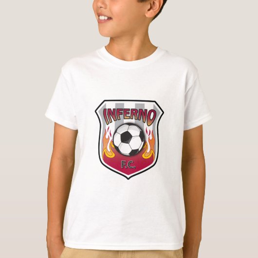 T-shirt Enfer F.C. Kids Basic T (Devant)