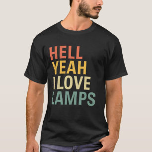 T-shirt Enfer Oui J'adore Les Lampes Drôle Mothman Cryptid