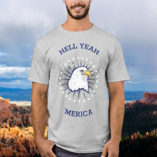 T-shirt Enfer Oui 'Mérique