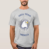 T-shirt Enfer Oui 'Mérique (Devant)