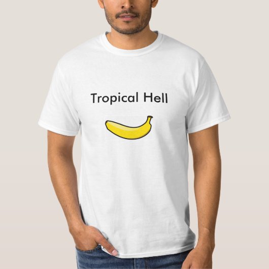 T-shirt enfer tropical (Devant)