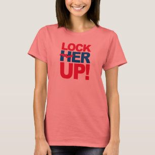 T-shirt ENFERMEZ-LA - Anti-Hillary - - Anti-Hillary -