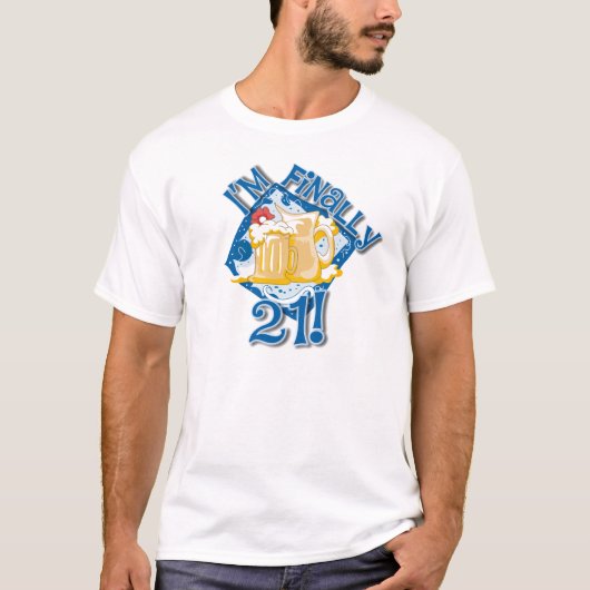 T-shirt Enfin 21 (Devant)