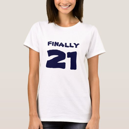 T-shirt Enfin 21 Chemise (Devant)