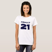 T-shirt Enfin 21 Chemise (Devant entier)