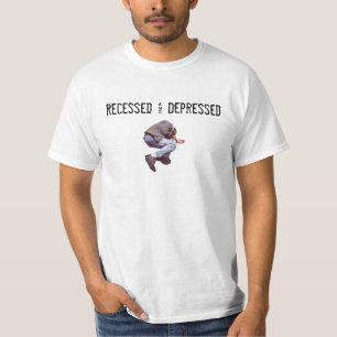 T-shirt Enfoncé et déprimé