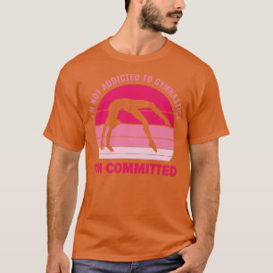 T-shirt Engagé À La Gymnastique Drôle Gymnaste