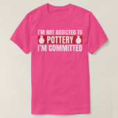 T-shirt Engagé À Pottery Funny Potter Clay (Design devant)