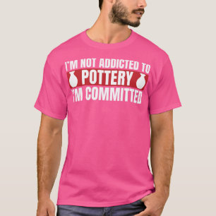 T-shirt Engagé À Pottery Funny Potter Clay