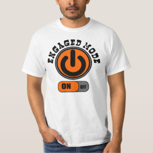 T-shirt engagé, partie à l'engagement