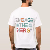 T-shirt Engager L'Énergie (Dos)