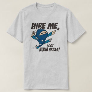 T-shirt Engagez-moi M. Ninja