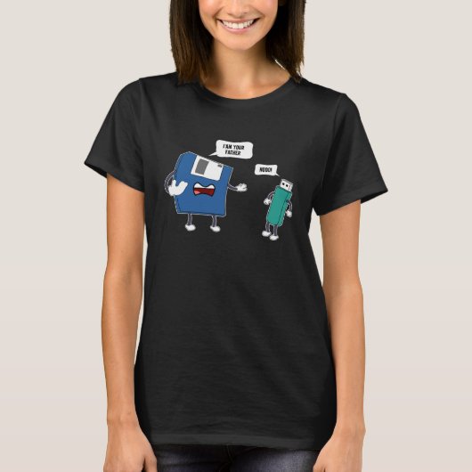 T-shirt Engineering Floppy Disk Computer Engineer Programm (Devant)