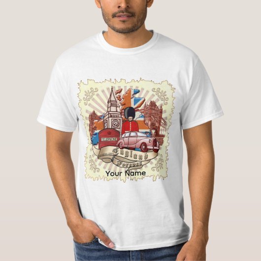 T-shirt England Forever (Devant)