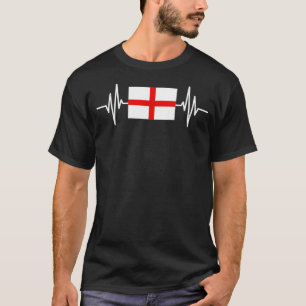 T-shirt England Heartbeat 