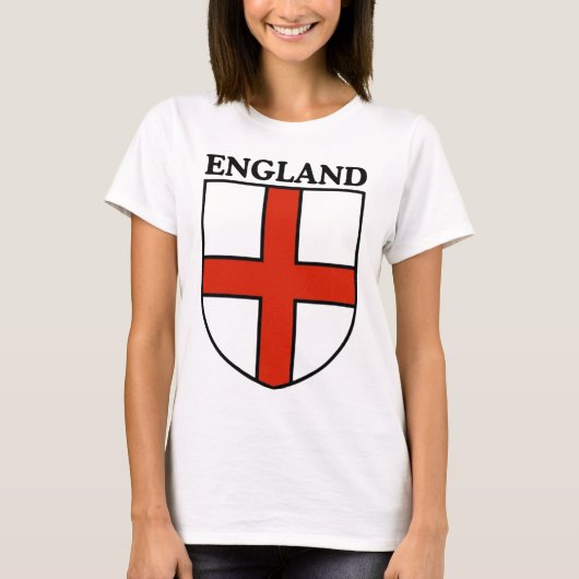 T-shirt England Personalised, Name/Number (Devant)