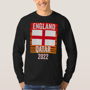 T-shirt England Soccer England Soccer Team Uk Football Qat